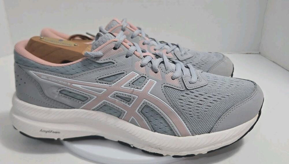 Asics Gel Contend 8 Amplifoam Sneakers Running Shoes Women's 9 Gray F620823